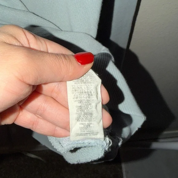 The Great vintage blue Raglan Sweatshirt – Size 1 (Made in USA) - Picture 4 of 7